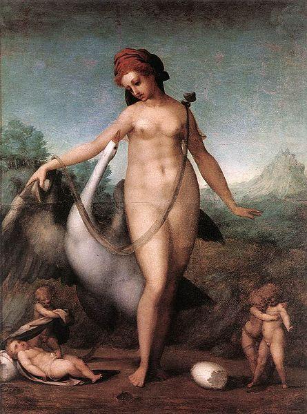 Leda and the Swan, Jacopo Pontormo